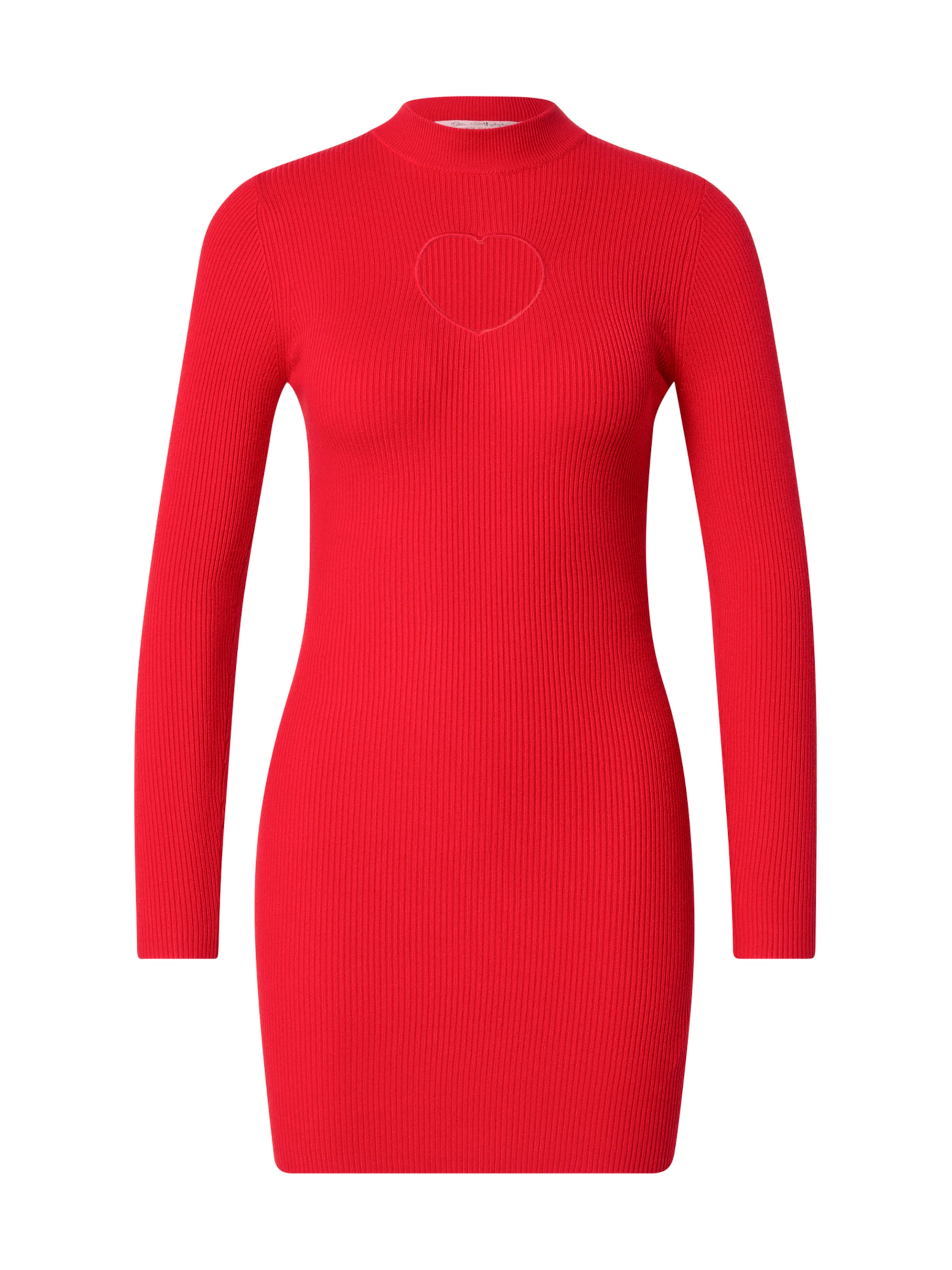 Miss Selfridge Kootud kleit, värv punane: eest vaates