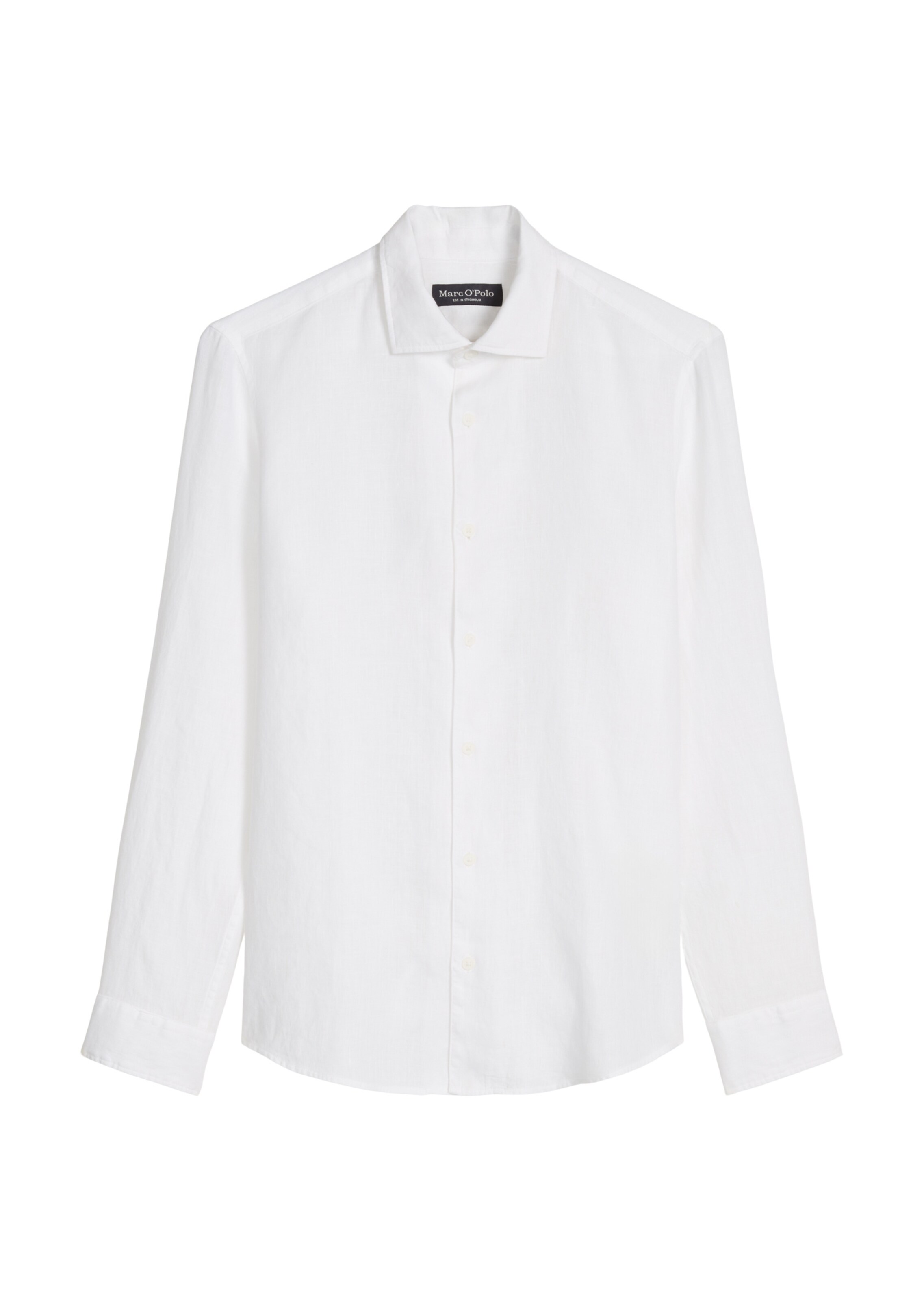 Marc O'Polo Button Up Shirt in White: front