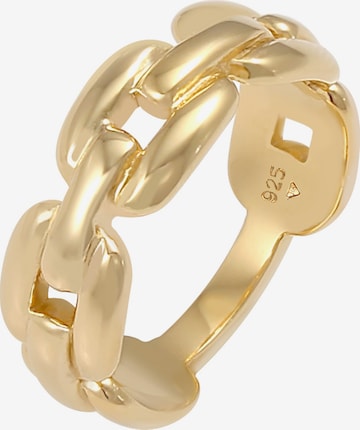 ELLI Ring Knoten, Twisted in Gold: predná strana
