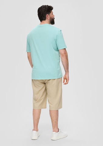 s.Oliver Men Big Sizes T-Shirt in Blau