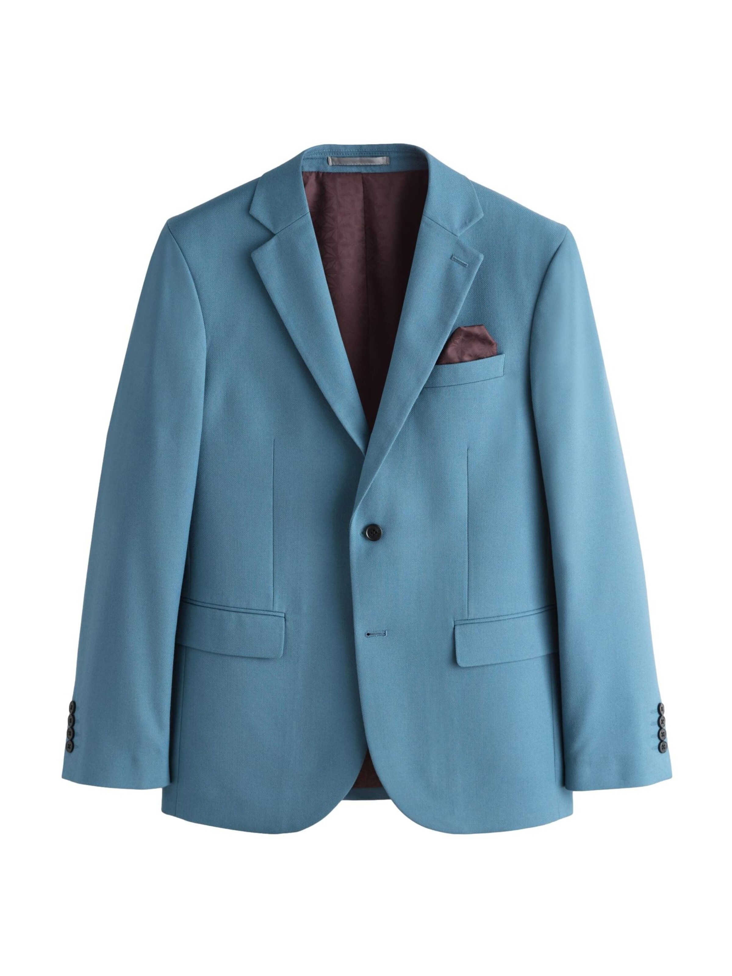 Next Slim Fit Sakko in Blau: Vorderseite