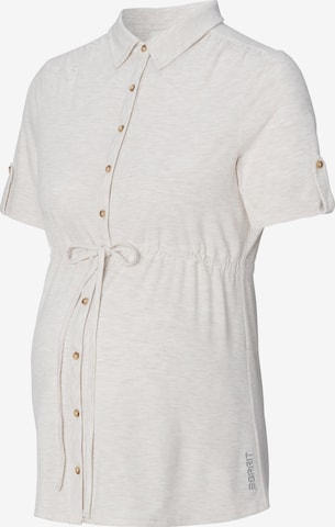 Esprit Maternity Blouse in Beige: front