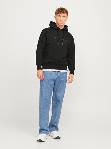 Felpa 'JORFrederiksberg' di JACK & JONES in nero