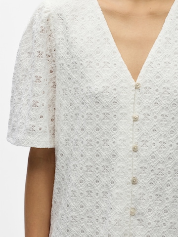 OBJECT - Vestido camisero 'OBJLaila' en blanco