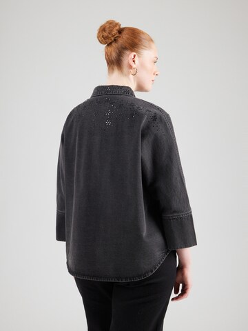 ONLY Carmakoma Bluse 'CARGrace' i sort