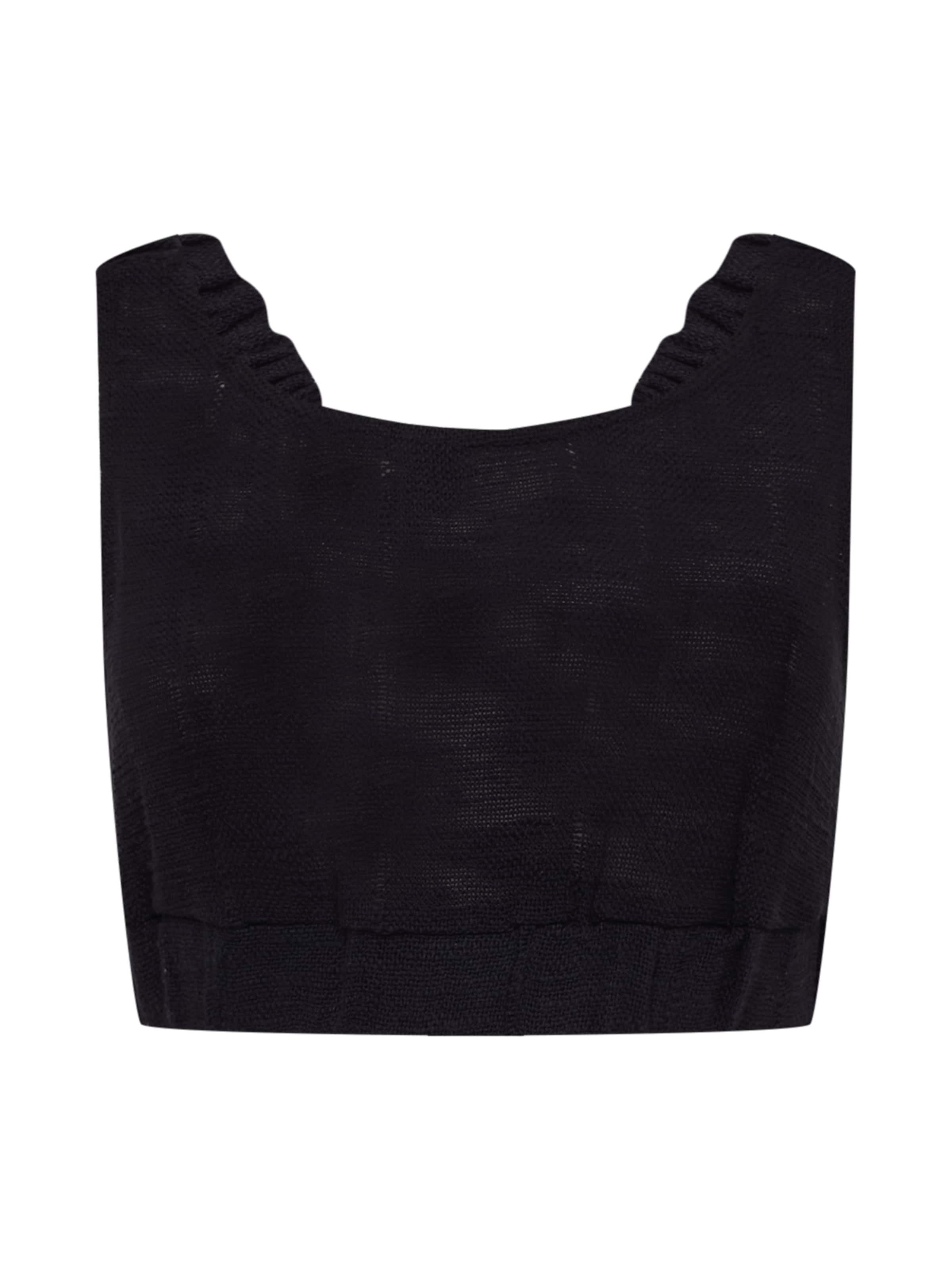 Cotton On Curve Knitted top in Black: front