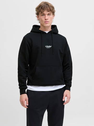 Sweat-shirt JACK & JONES en noir : devant