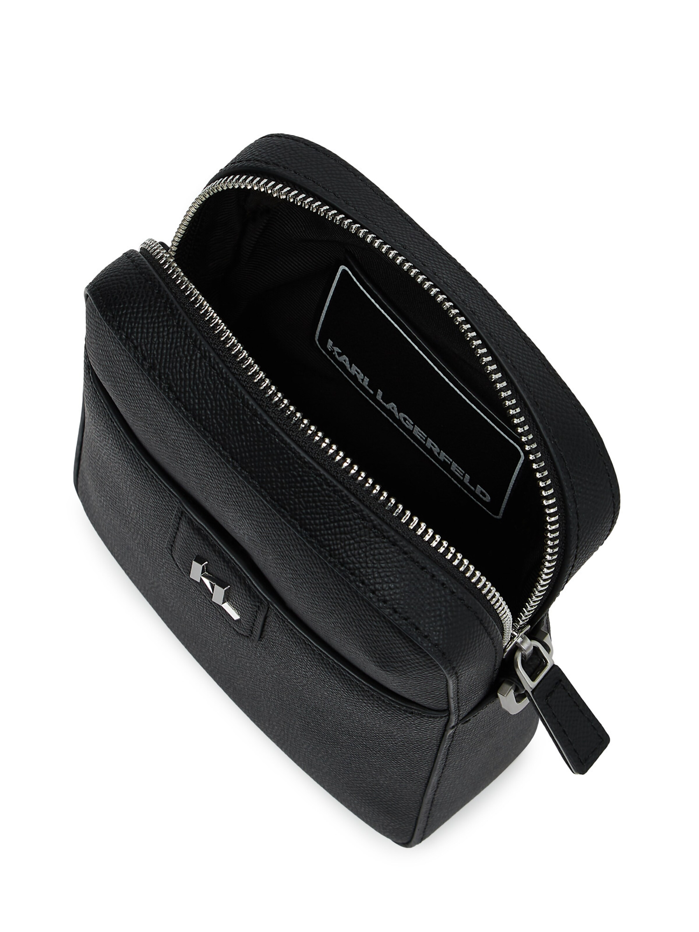 Karl Lagerfeld Torba za čez ramo | črna barva