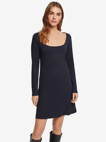 ESPRIT Knitted dress in Blue: front