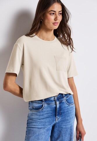 STREET ONE Shirt in Beige: front