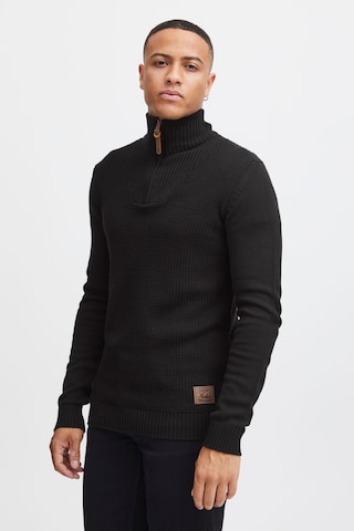 !Solid Sweater 'Tommy' in Black: front