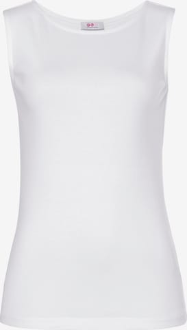 FLASHLIGHTS Top in White: front