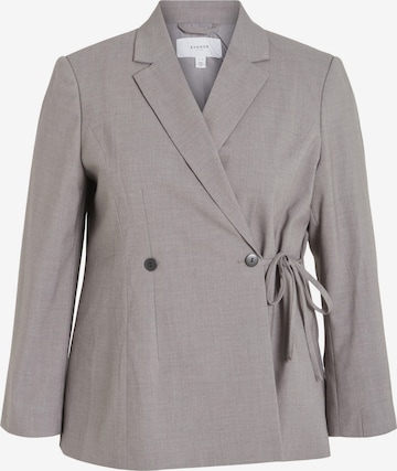 EVOKED Blazer in Grey: front