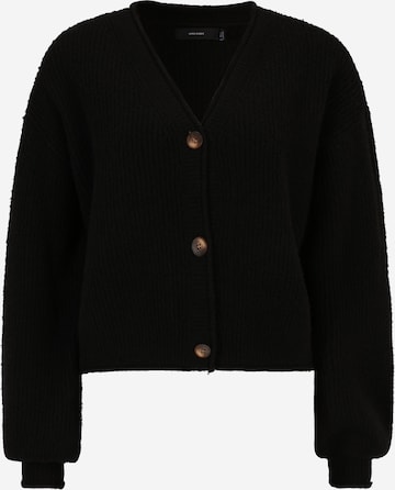 Vero Moda Tall Knit cardigan 'VONNE' in Black: front