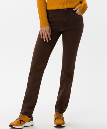 BRAX Slim fit Jeans 'Mary' in Brown: front