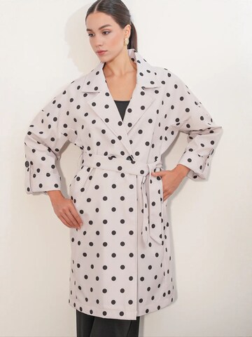 Manteau mi-saison Bigdart en blanc