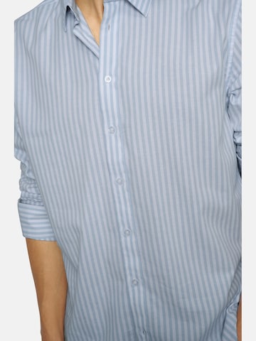 BABISTA Regular fit Button Up Shirt in Blue