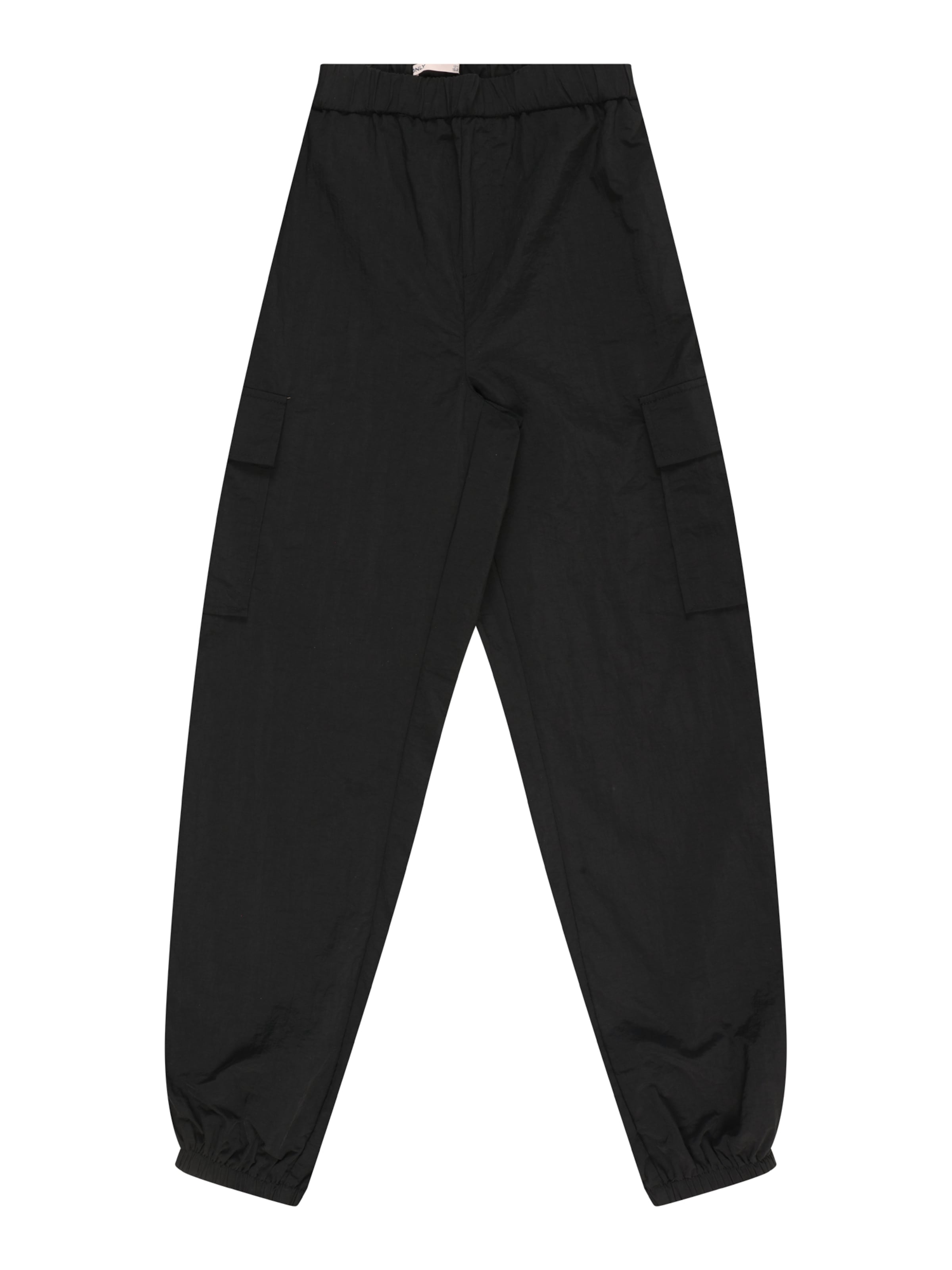 ONLY GIRLS - Loosefit Pantalón 'Gecho' en negro: frente