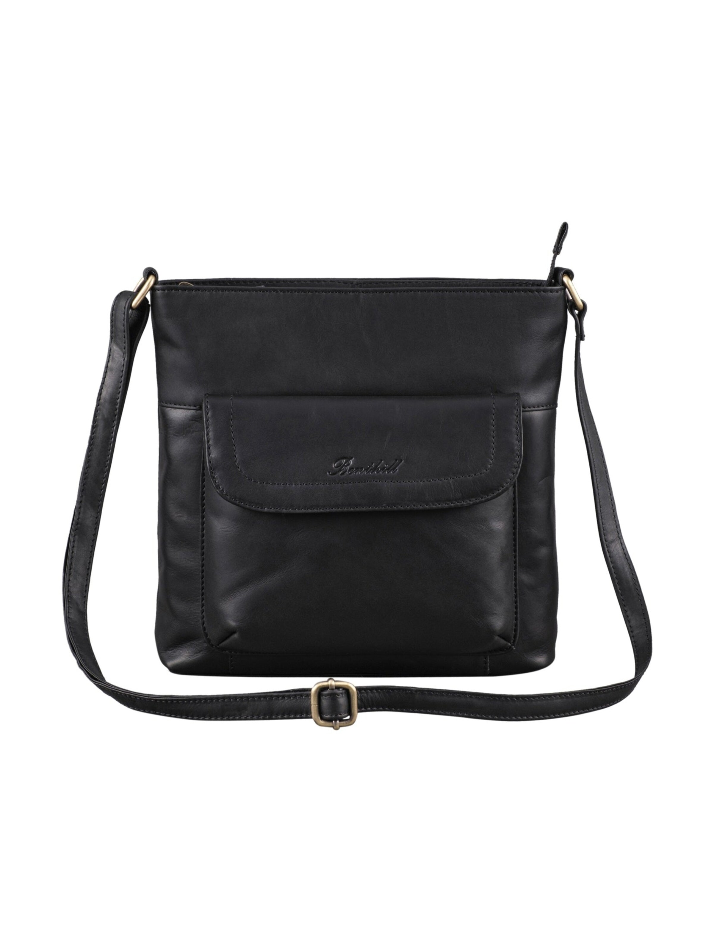 Benthill Schultertasche‌‌‌‌‌ in Schwarz: Vorderseite