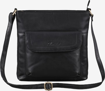 Benthill Schultertasche in Schwarz: Vorderseite