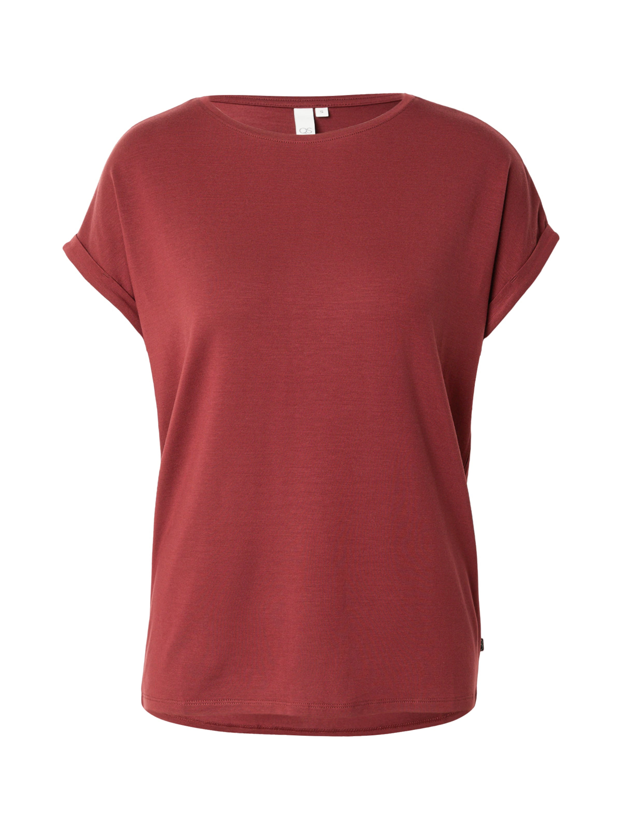 QS - Camisa em vermelho: frente