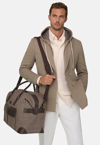 Boggi Milano Reisetasche in Braun: Vorderseite