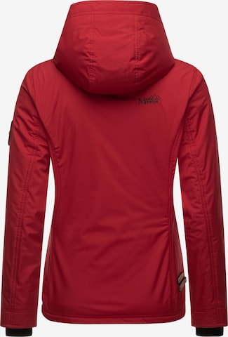 MARIKOO Between-season jacket 'Brombeere' in Red