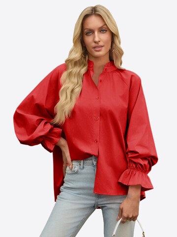 Imily Bela Blouse in Rood: voorkant