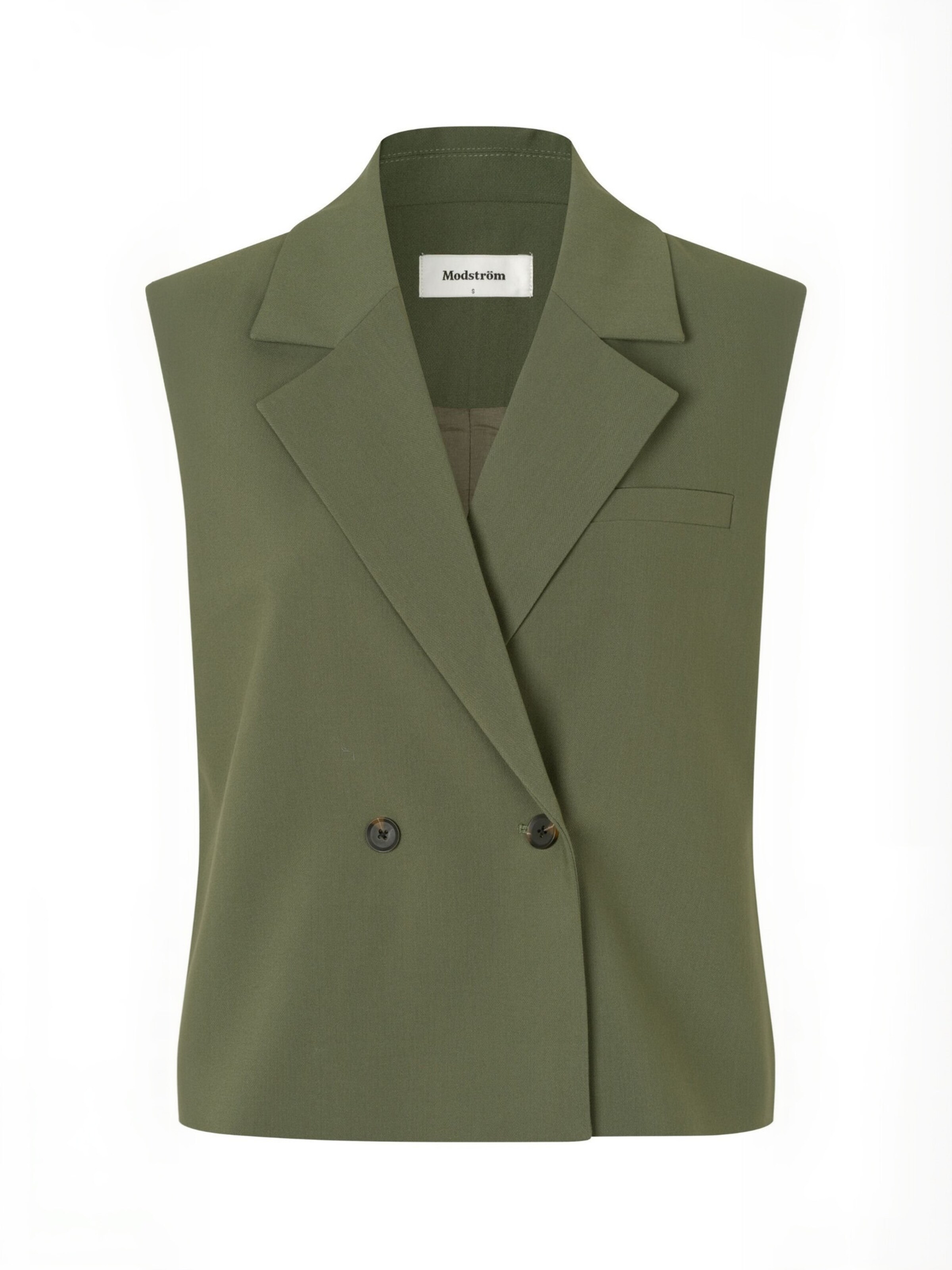 Gilet ' Galemd ' modström en vert : devant