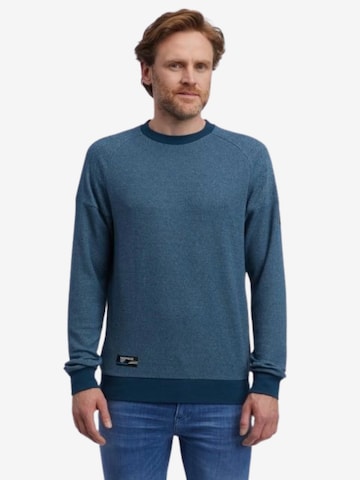 Ragwear Sweatshirt 'Doren' in Blau: Vorderseite