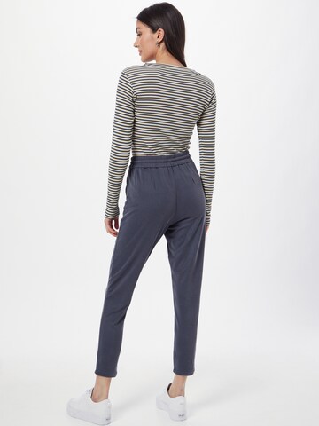 VERO MODA Tapered Bandplooibroek 'VMEVA' in Blauw