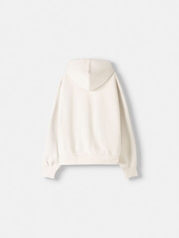 Bershka Sweatshirt in White