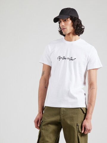 G-STAR Shirt in White: front