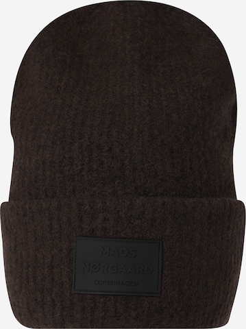 MADS NORGAARD COPENHAGEN Beanie 'Anju' in Brown