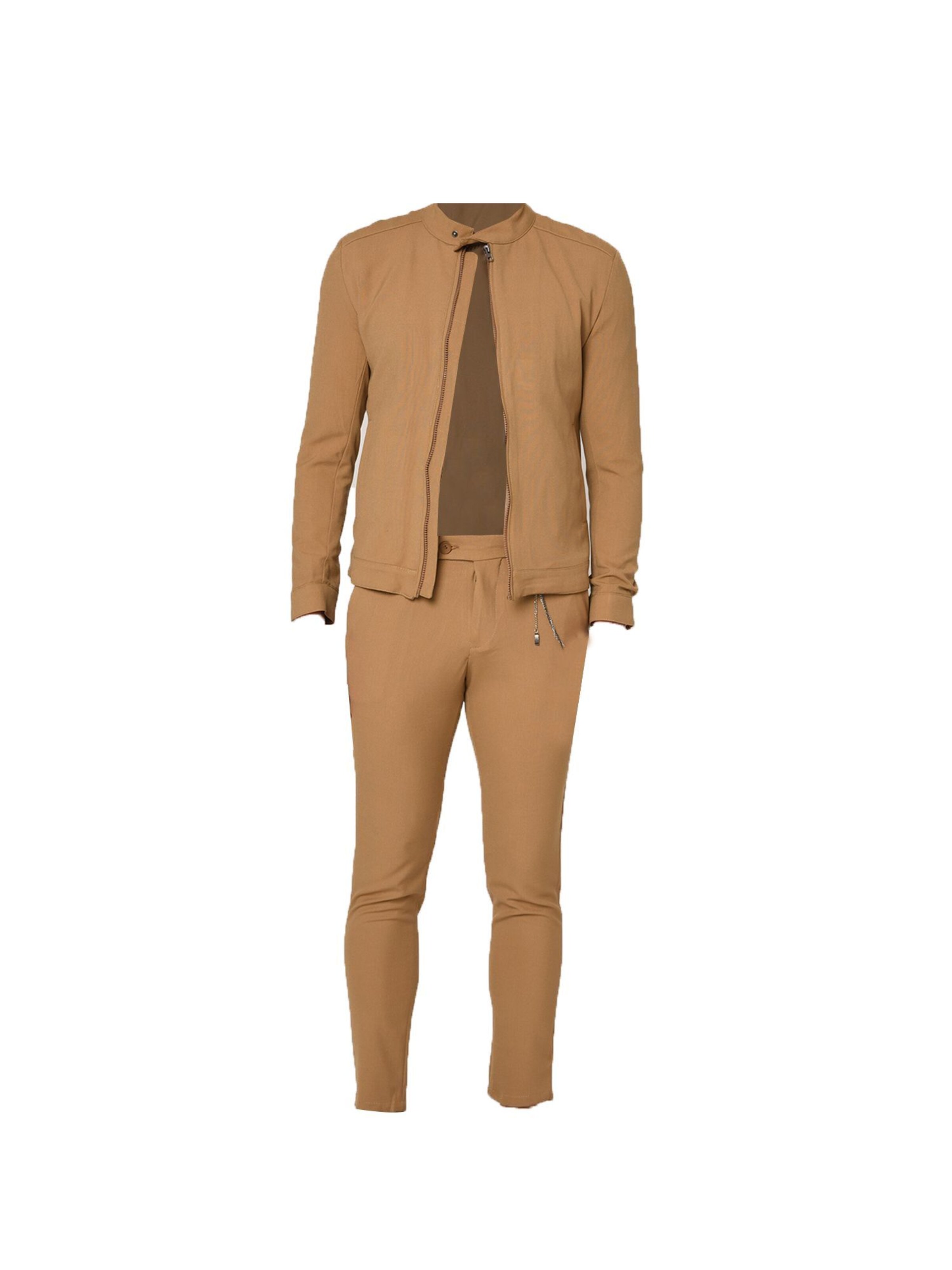 bēšs Antioch Starpsezonu mētelis: no priekšpuses