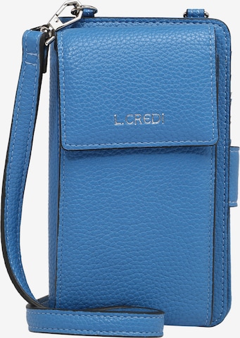 L.CREDI Crossbody Bag 'Jane' in Blue: front