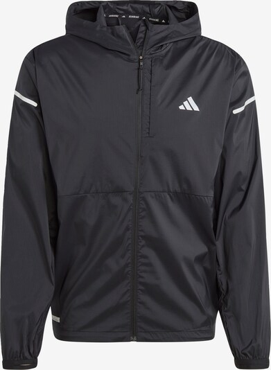 ADIDAS PERFORMANCE Sportjacke 'Ultimate' in schwarz / weiß, Produktansicht