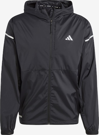 ADIDAS PERFORMANCE Sportska jakna 'Ultimate' u crna / bijela, Pregled proizvoda