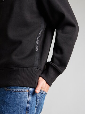 Sweat-shirt Calvin Klein Jeans en noir