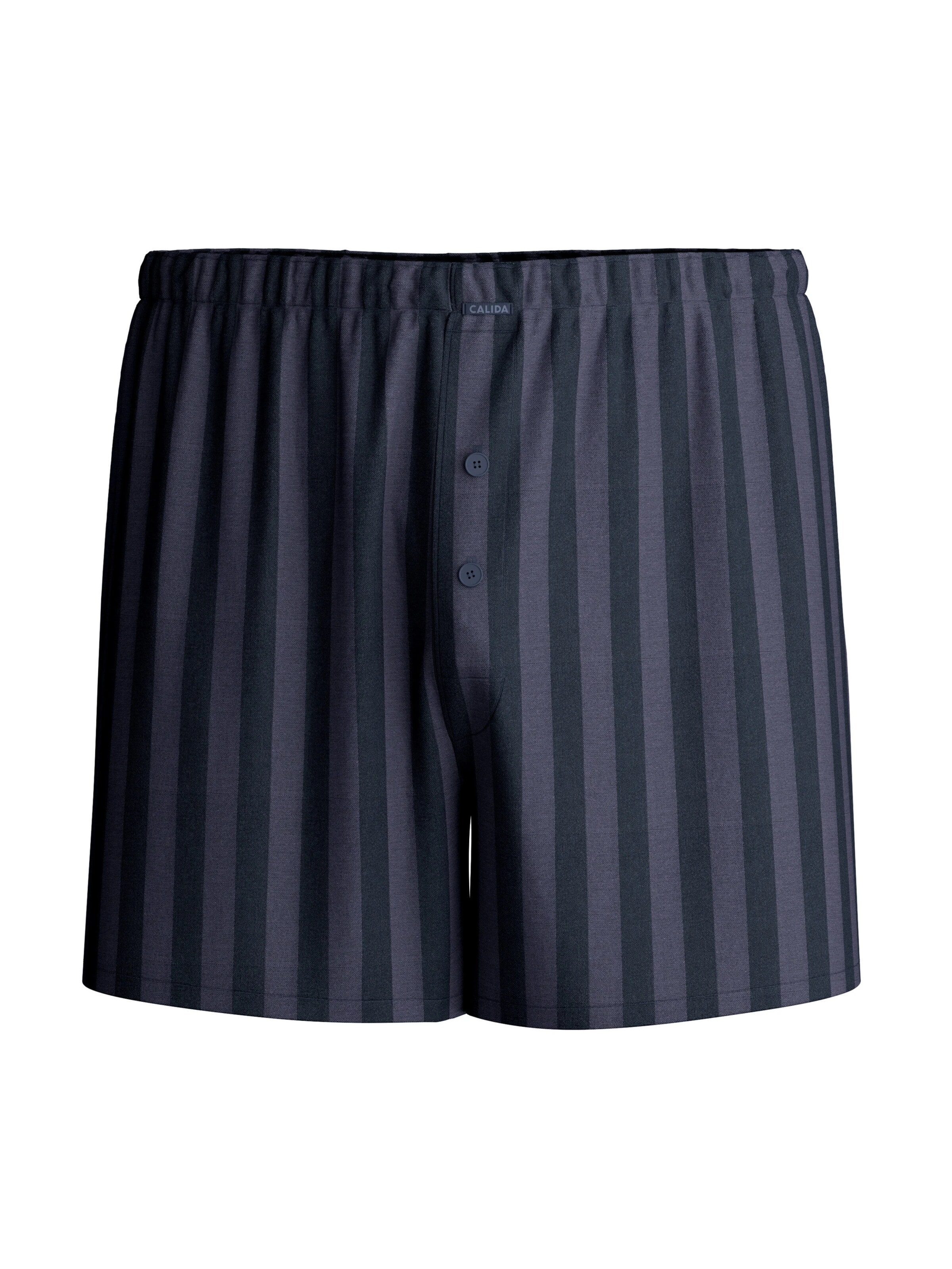 CALIDA Boxer shorts 'Woven Lux' in Grey: front