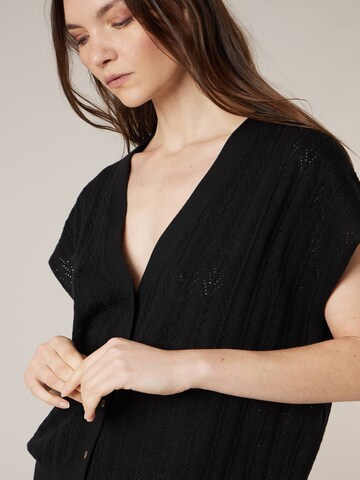 Cardigan 'Marika' Deeluxe en noir