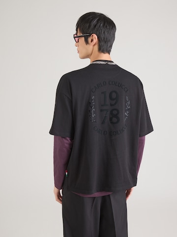 Carlo Colucci Paita 'Farris' värissä musta: etupuoli
