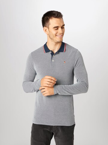 JACK & JONES Regular fit Póló 'Bluwin' - szürke: elől