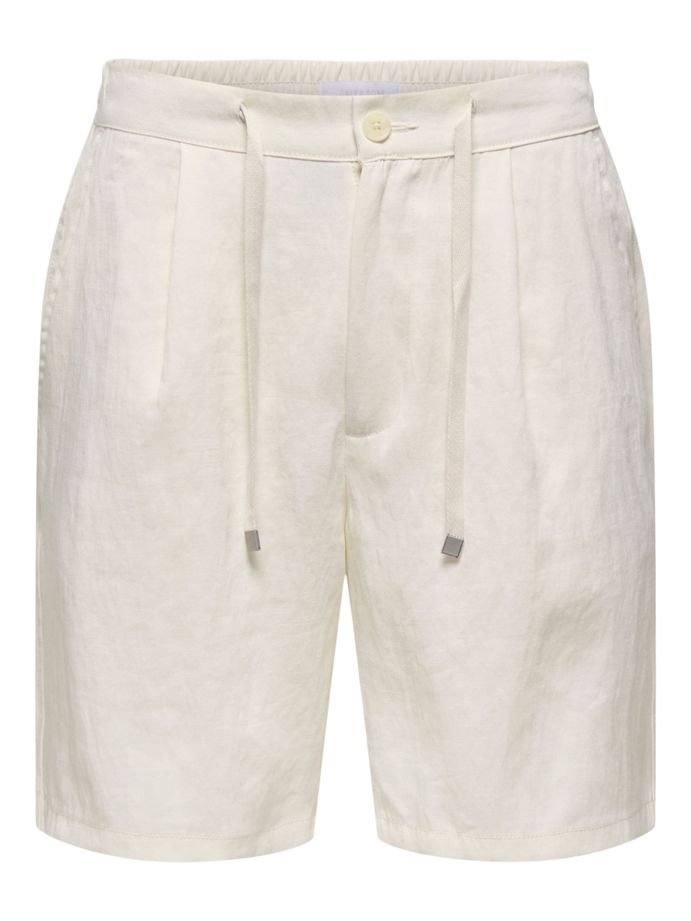 Only & Sons Hose 'ONSWAKE' in Weiß: Vorderseite