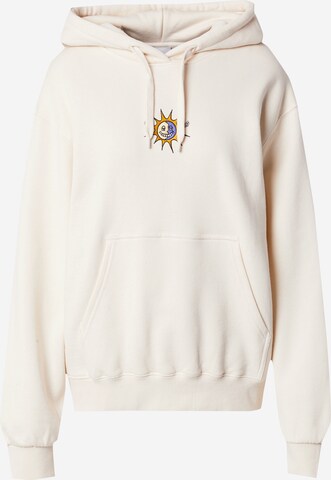 Iriedaily Sweatshirt 'Ying Sun' in White: front