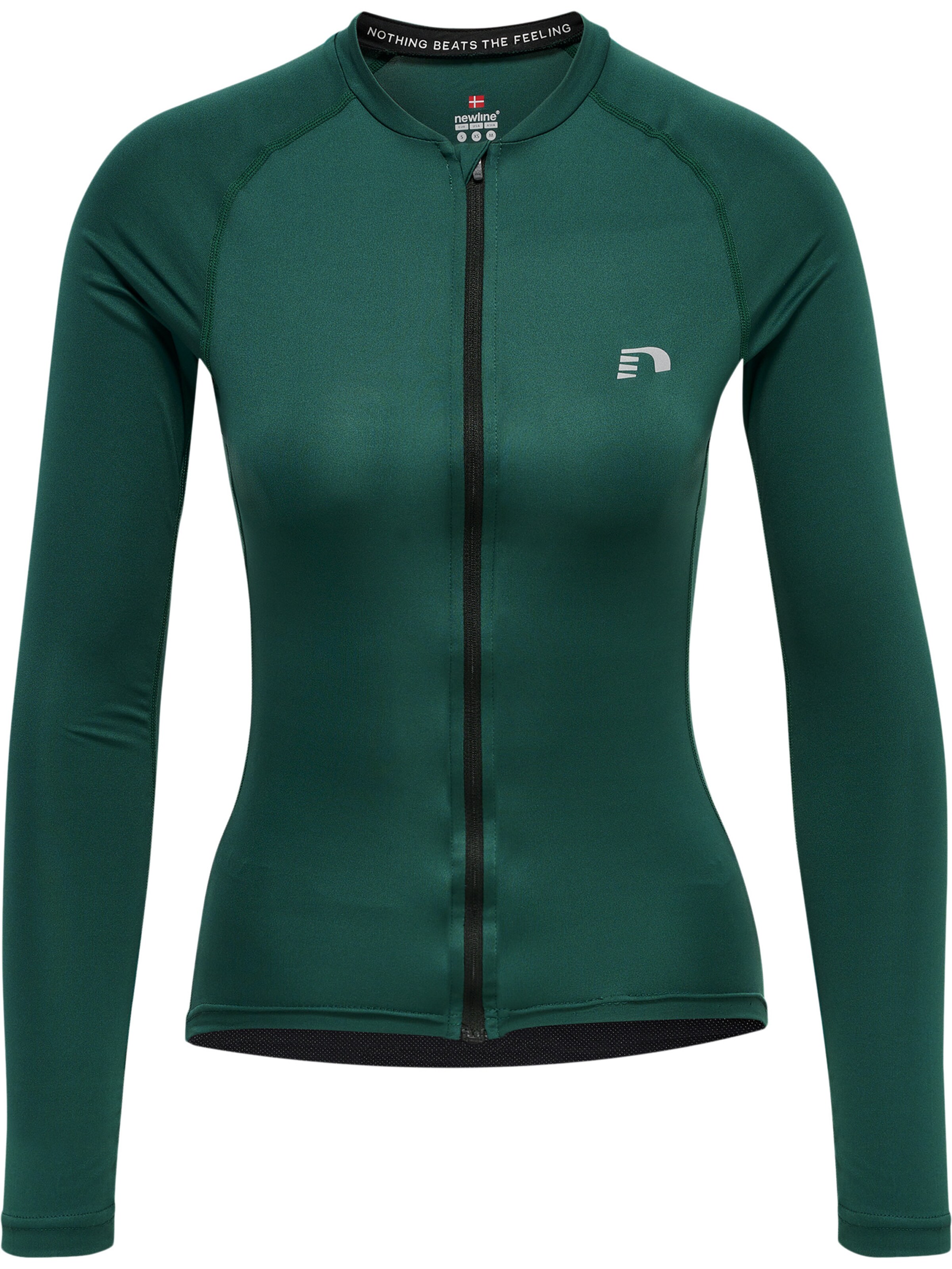 Newline Performance shirt in Green: front