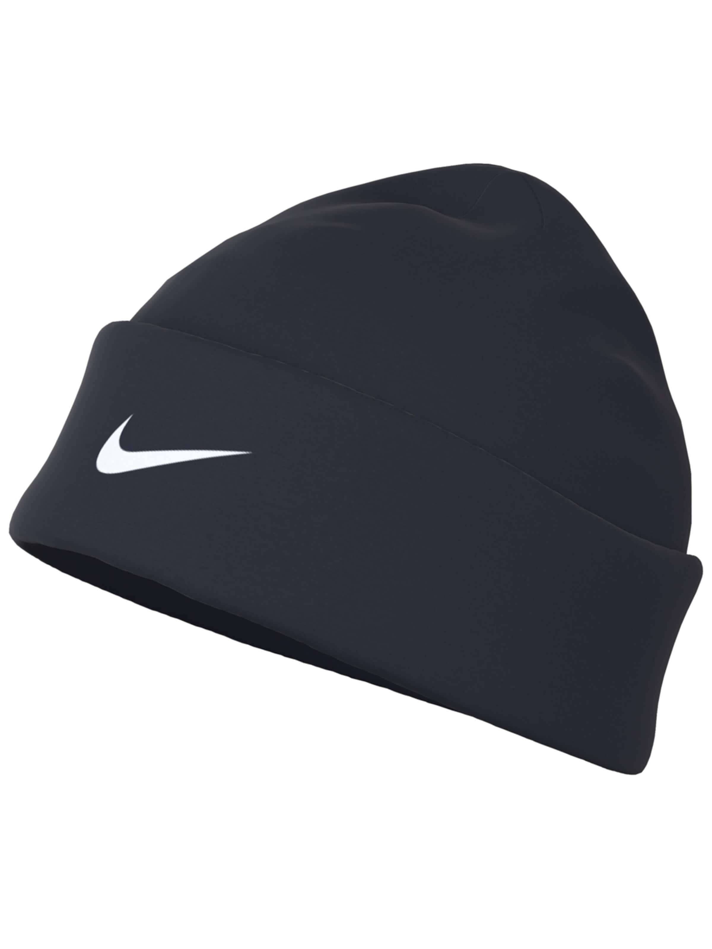 NIKE Muts 'Nike Dri-FIT Peak Beanie' in Blauw: voorkant