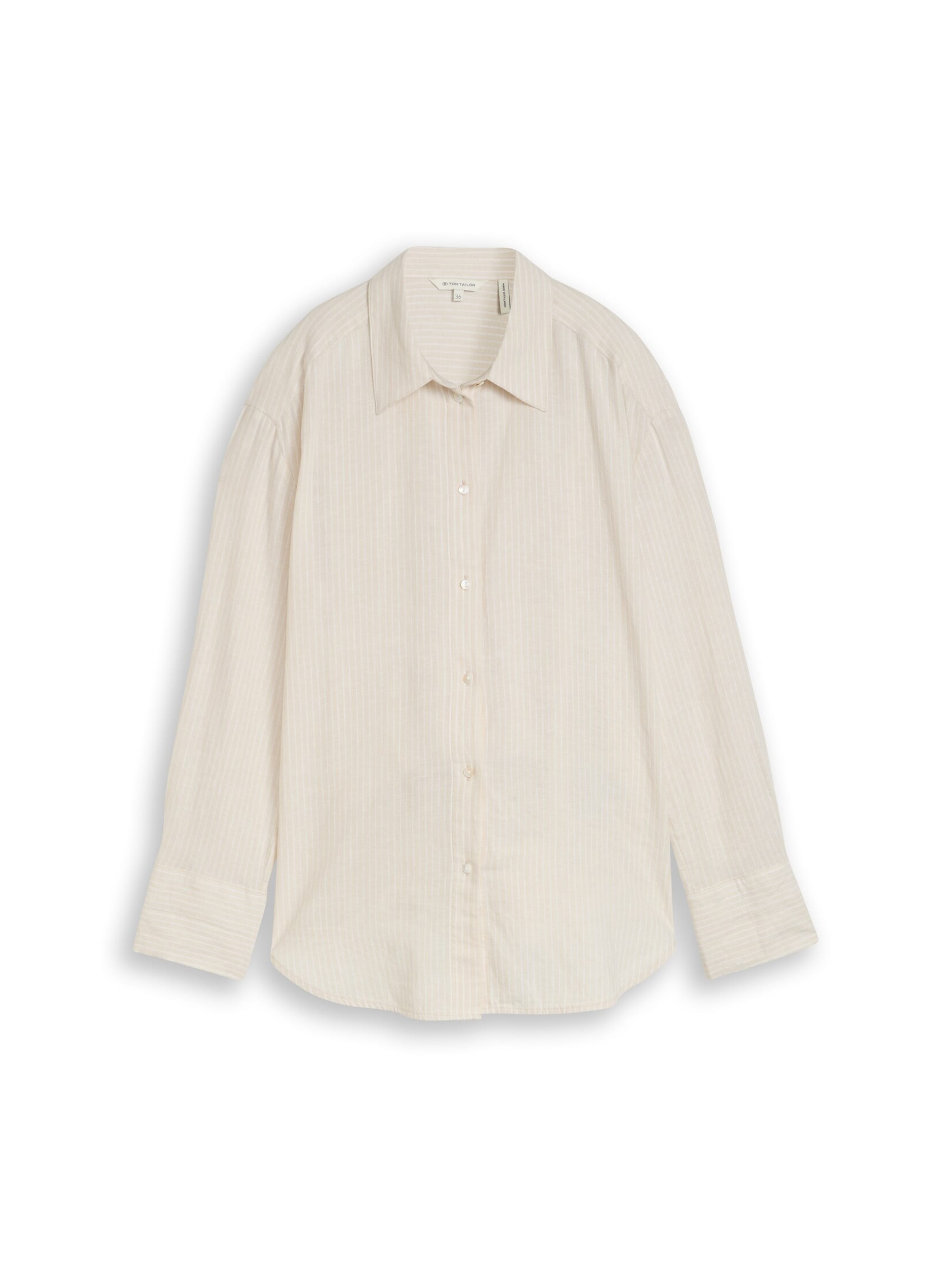 TOM TAILOR Blouse in Grey: front