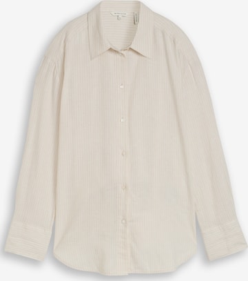Chemisier TOM TAILOR en gris : devant