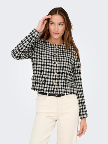 JDY - regular Pantalón plisado en negro